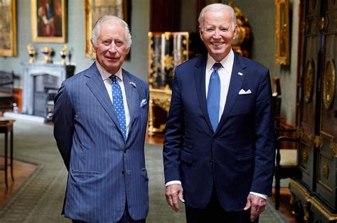 Biden meets with King Charles III at Windsor Castle